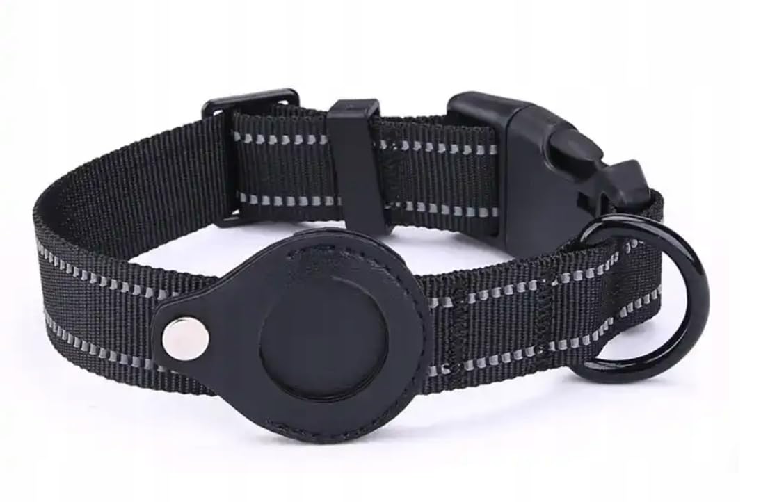 Collier GPS pour chien - Collier GPS pour petit chien - Traceur GPS pour chien - Dispositif de localisation de chien - Collier pour chien (noir, S)