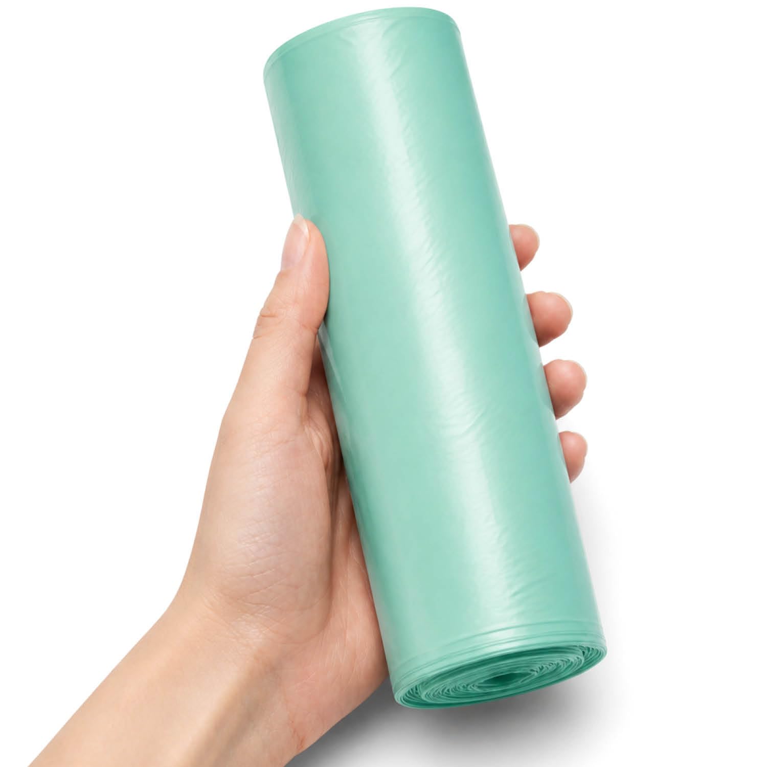 com-four® 540x Müllbeutel mit Zugband 60 Liter - reißfeste Abfallsäcke - Mülltüten flüssigkeitsdicht - Müllsäcke für Haushalt, Gastronomie und Gewerbe - 20 Stück pro Rolle (60 Liter - 540 Stück)