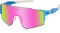 Vista 15 de Gafas de sol polarizadas deportivas para mujeres y hombres, UV400, gafas de ciclismo, béisbol, correr, pesca, al aire libre, resistentes al viento