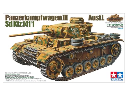 Panzer III Ausf. L Tamiya char miniature allemand blindé seconde guerre - 3