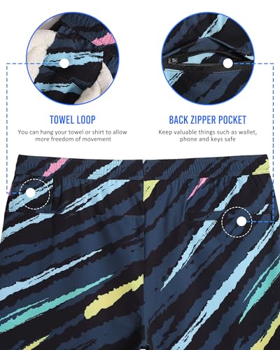 Image of maamgic Mens 5 inch Gym Running Shorts for Men 2 in 1 Quick Dry Workout Athletic Shorts