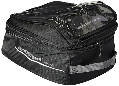 Capacità di mettere un casco Bagster borsa da serbatoio D-LINE IMPACT MAGNETIC nero XSR330