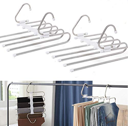 Colgador de Ropa Percha Multifuncional para Ropa Pantalones Accesorios (para Pantalones) Cover