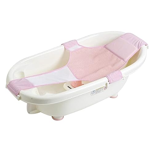 Cojín de red de apoyo universal para bebé, asiento para recién nacido, cama de baño en forma de cruz, ajustable, desmontable, antideslizante, cojín