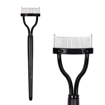BeautyU&Me New Makeup Mascara Guide Applicators Steel Needle Eyelash Comb Eyebrow Brush US