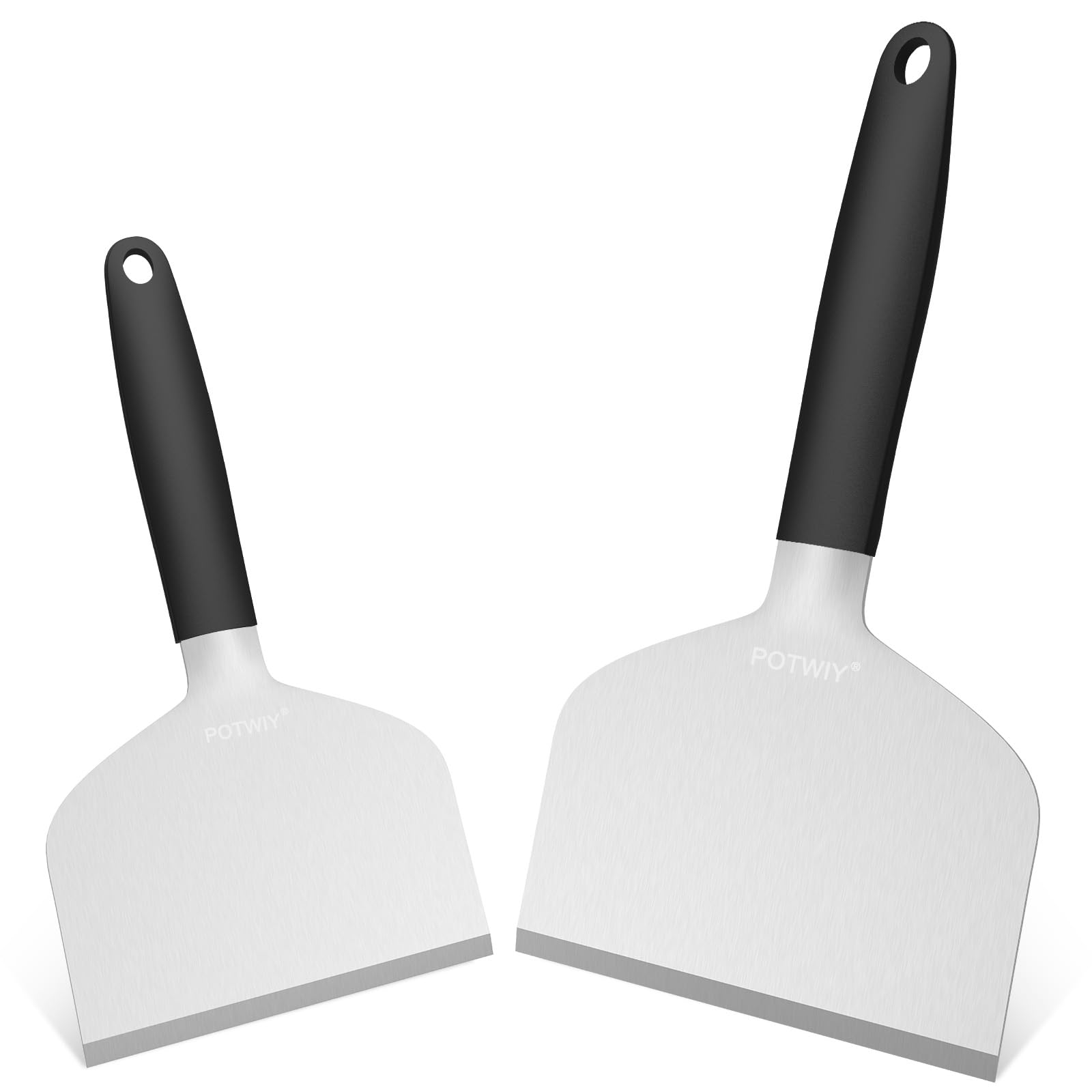 Heavy Duty Griddle Scraper - Clean Grill Easily -8