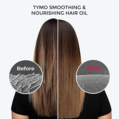 Tymo Weightless Hair Oil | Organic Nourishing Hair Treatment For Shine, Smoothness And Protection | Vegan Hair Serum Perfect For Dry, Damaged, Frizzy And Curly Hair, 2.7 Fl Oz #TOP3