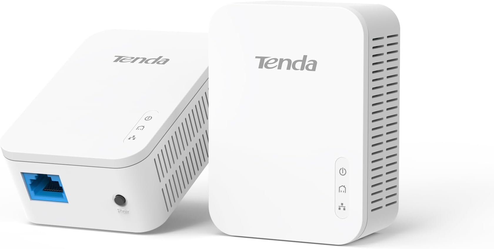 Tenda AV1000 Powerline Adapter Kit with Gigabit Ports, Powerline Extender, Plug and Play, for HD/3D/4K Video Streaming and Gaming (PH3)