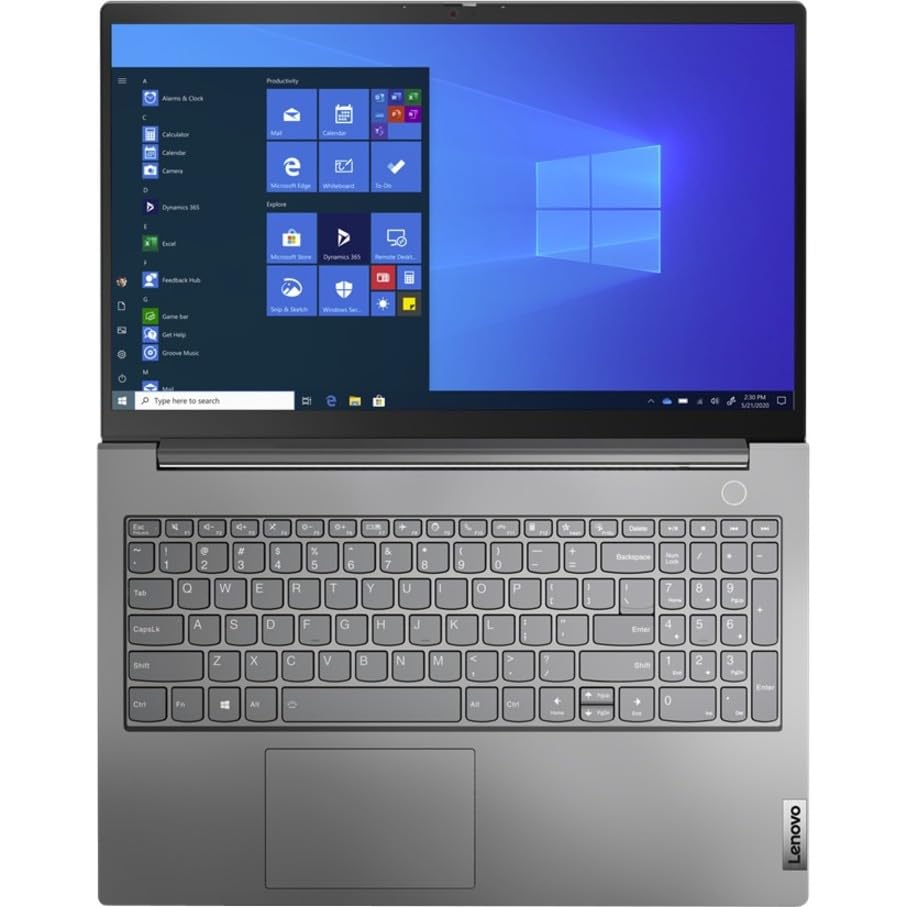 Image of Lenovo ThinkBook 15 G3 ACL 21A4002HUS 15.6 inch Notebook - Full HD - 1920 x 1080 - AMD Ryzen 5 5500U Hexa-core (6 Core) 2.10 GHz - 8 GB RAM - 256 GB SSD - Mineral Gray