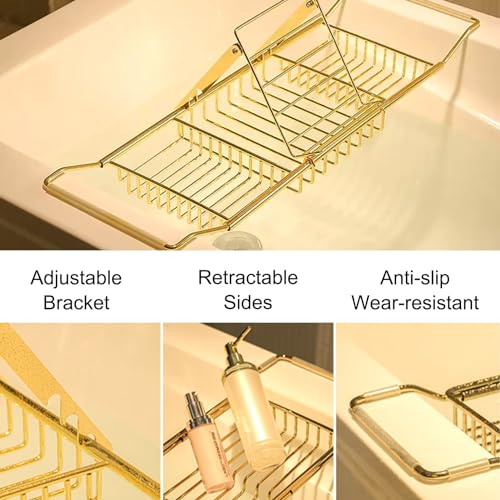 Plateau de bain extensible pour sécuriser votre tablette au bain