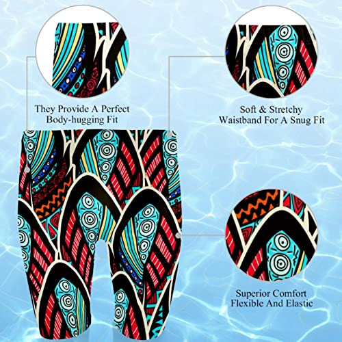 Bañador bóxer para hombre con estampado Retro Peacock multicolor talla L 2