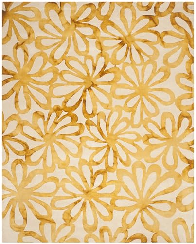 Tapete Beige y Dorado 8x10 ft Safavieh Dip Dye miniatura 2