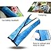 2PC Blue Seat Belt Pillow for Kids, Baby Seatbelt Pillow, Carseat Pillow Protector for Toddler Travel, Kids Travel Seat Belt Pillow, Seatbelt Strap Covers for Child Infant
