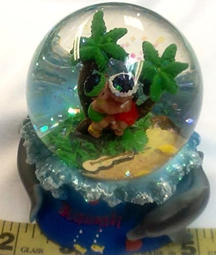 Snow Globe Hawaiian Design