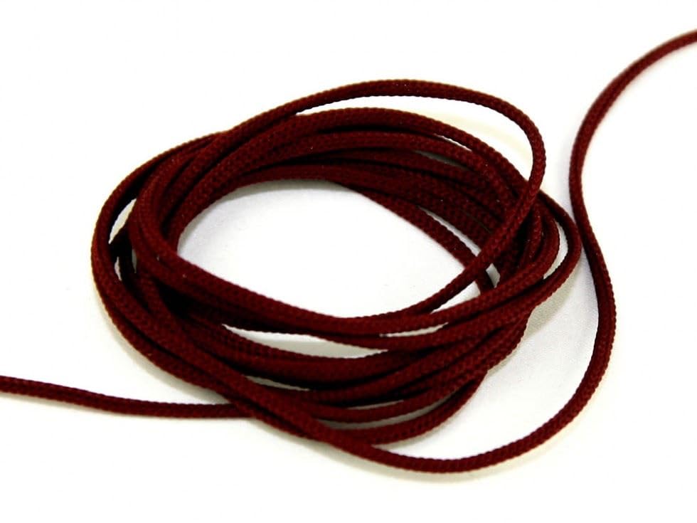 Minerva Rouleau de 250 m de cordon rond pour anorak de vin, convient pour la couture et l'ameublement, 3 mm de large, par rouleau de 250 m