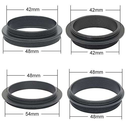 Anillo adaptador de telescopio M48-M54 para acoplar accesorios 3