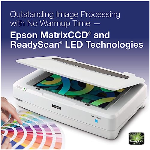 Image of Epson Expression 13000XL Archival Photo and Graphics Flatbed Scanner