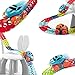 (138pcs) Car Track Set Race Track Toys for Boys Kids Toy Birthday Gifts with LED Light-Up Race Car,Flexible Changeable Magic Race Car Track Toys for 3 4 5 6 7 8+Year Old Boys Girls