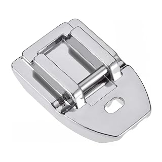 Concealed Invisible Zipper Sewing Machine Presser Foot for All Low Shank Snap-On Singer, Brother, Babylock, Janome, Euro-Pro, Kenmore, White, New Home, Simplicity, Elna, Juki, Etc