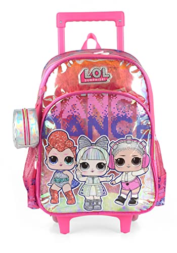 Mochila Infantil LOL com rodinhas