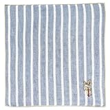 プレーリードッグ 刺繍ガーゼパイルハンカチ もっと! TIS-003