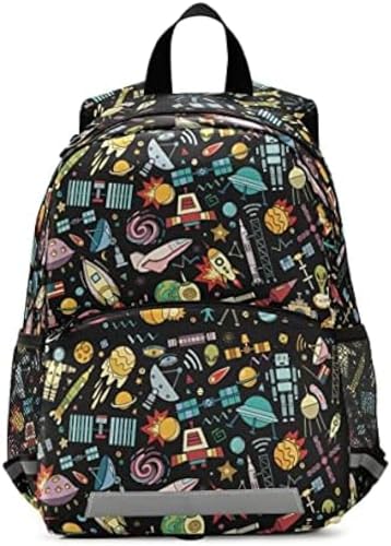AIPASTN Mochila Para Niños De Cosmic Space Alien Planeta Para Niños Pequeños, Mochila Para Niños Para Niñas, Bolsa De Viaje De Guardería Preescolar De Jardín De Infantes