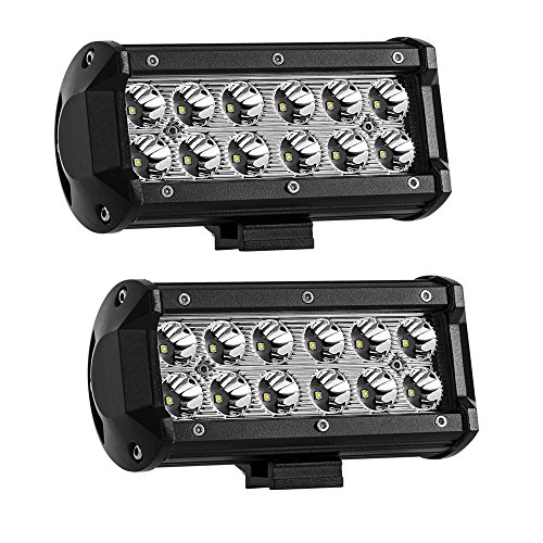 LED Pods, Northpole Light [2 Pack] 4 inch 36W Spot LED Light Bar LED Work Lights Waterproof Driving Fog Lights for Off-road, Truck, Car, ATV, SUV, Jeeps
