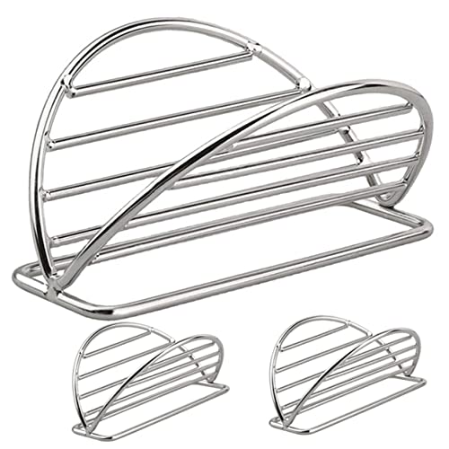 GRIRIW 3pcs Taco Stand Taco Servers Tortilla Support Taco Grill Stand Taco Display Stand Taco Plates Baking Food Rack Taco Serving Tray Tortilla Stand Frame Holder Stainless Steel Silver