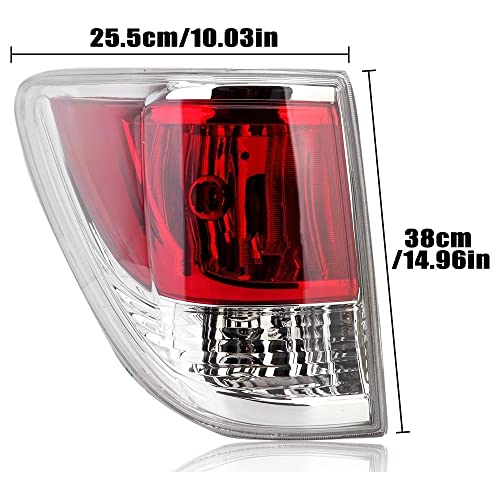 Feux arrière Mazda BT50 accessoires auto de rechange durables kit complet 4 pièces