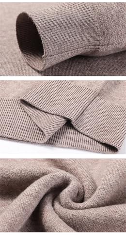 Men Pullovers V Neck Long Sleeved Stretch Sweaters Business Knit Top Men3