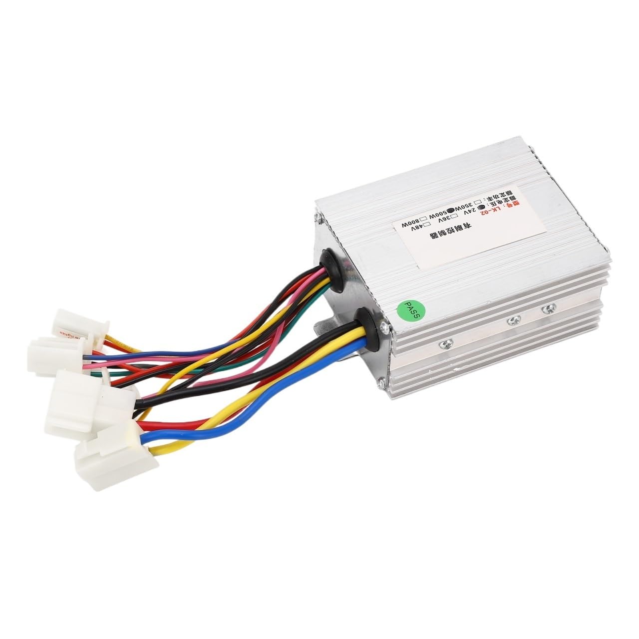 E-Bike-Controller 12V 24V 36V 48V 250W 350W 500W 800W 1000W Elektrofahrrad Brushed Speed ​​Motor Controller Set mit Gaspedal(36V 800W)