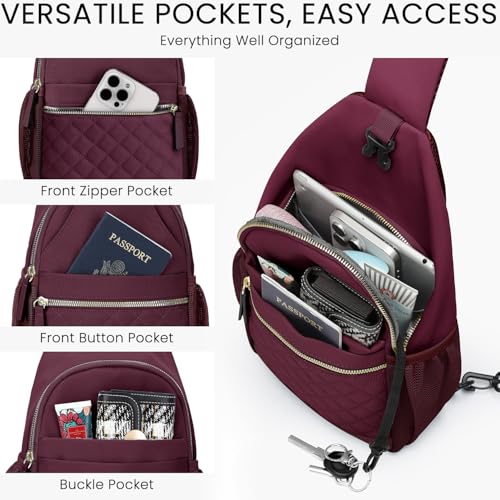 Image of Vankor Small Crossbody Purses Bags for Women Men Travel, Chest Sling Bag Women Casual Cross Body Bag for Woman Sling Backpack
