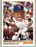 1992 Score #432 Julio Franco AS Texas Rangers Baseball MLB