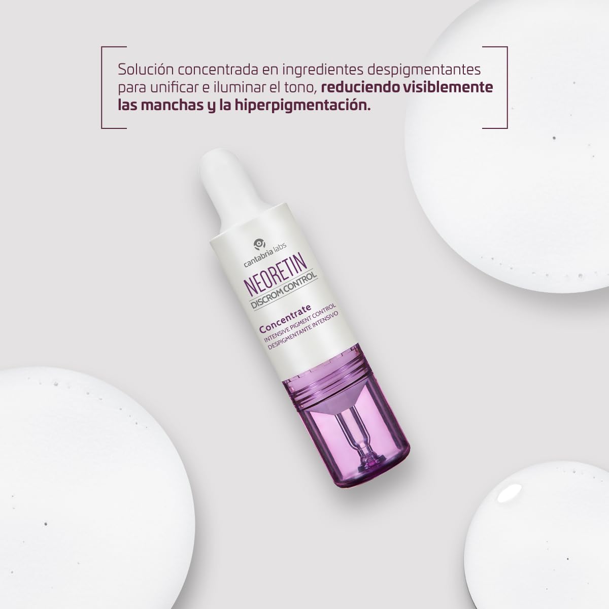Cantabria Labs Neoretin Discrom Control Concentrate Despigmentante Intensivo 2X10ML. Antimanchas, despigmentante, para todo tipo de pieles.
