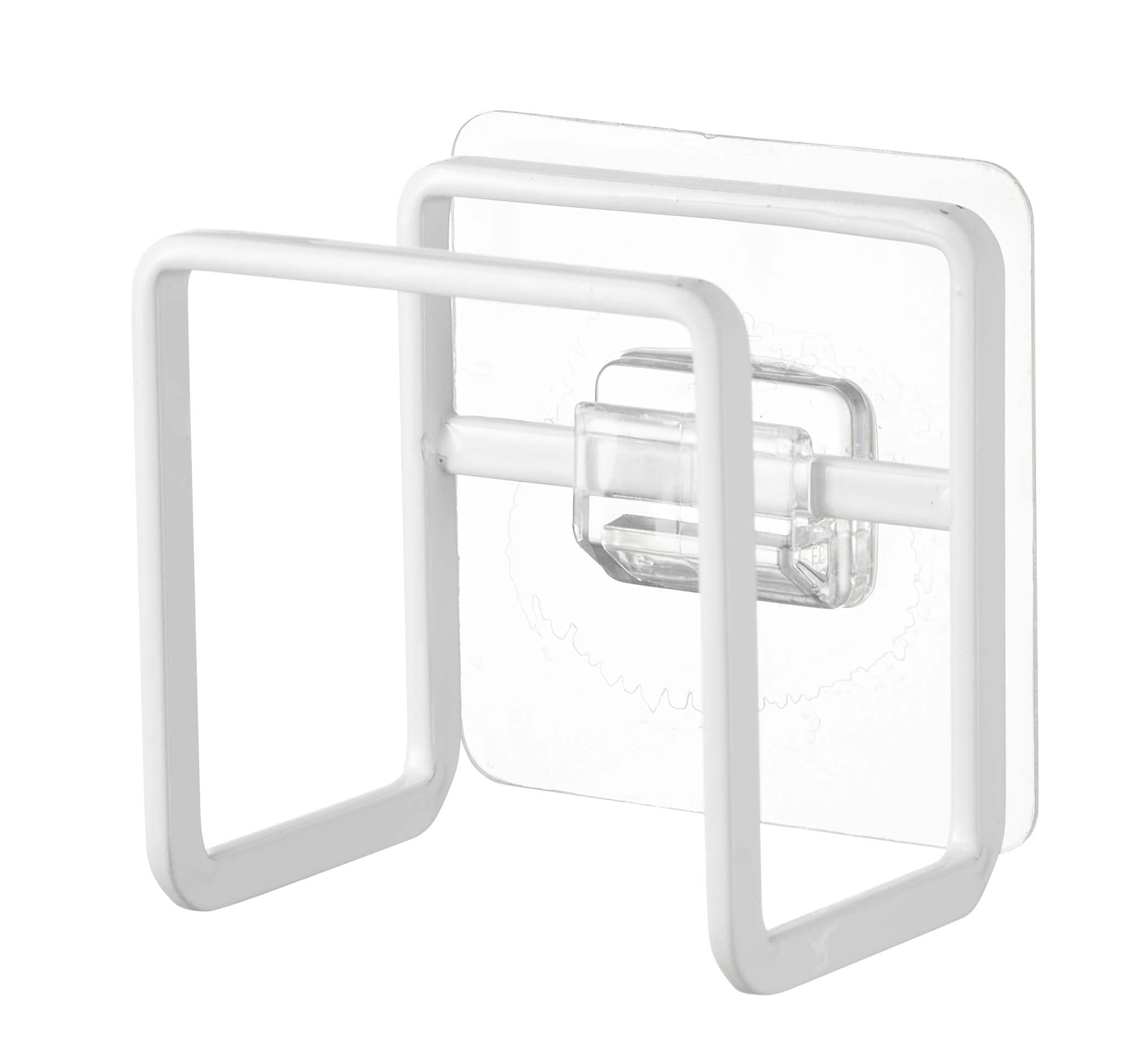 Sponge holder Tower WH blanc avec film adhésif étanche pour un séchage rapide sans odeur