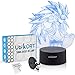UbiKORT 3D Lamp Illusion Super Saiyan Goku Night Light Great Gift Present for Kids and Adults - Office & Bedroom Decor for Dragon Ball Z Fans [Upgrade]