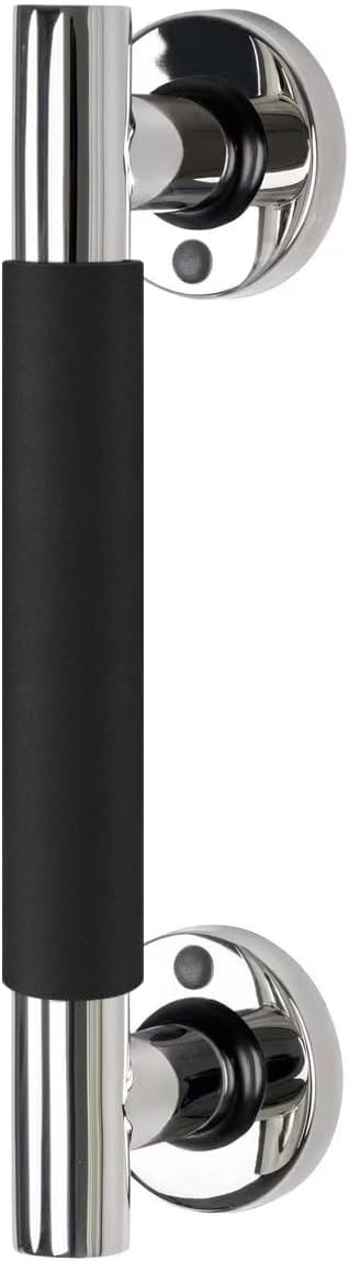 2 Pack Black Heat-Resistant Door Handle Cover for Commercial Business