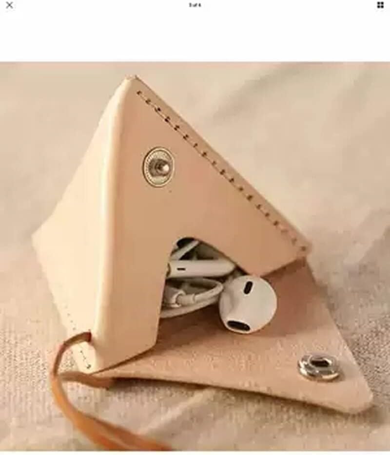 Japan Steel Blade Rule Die Cut Steel Punch Pyramid Zongzi Coin Bag Cutting Mold Wood Dies leather craft template cutter - (Color: without punch)