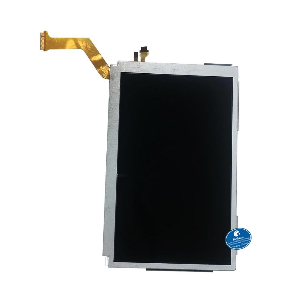 Rinbers® Schermo LCD superiore di ricambio OEM per Nintendo New 3DS N3DS XL LL (2015 rilasciato) con strumento Y (non per 3DS o 3DS XL LL Top schermo LCD)