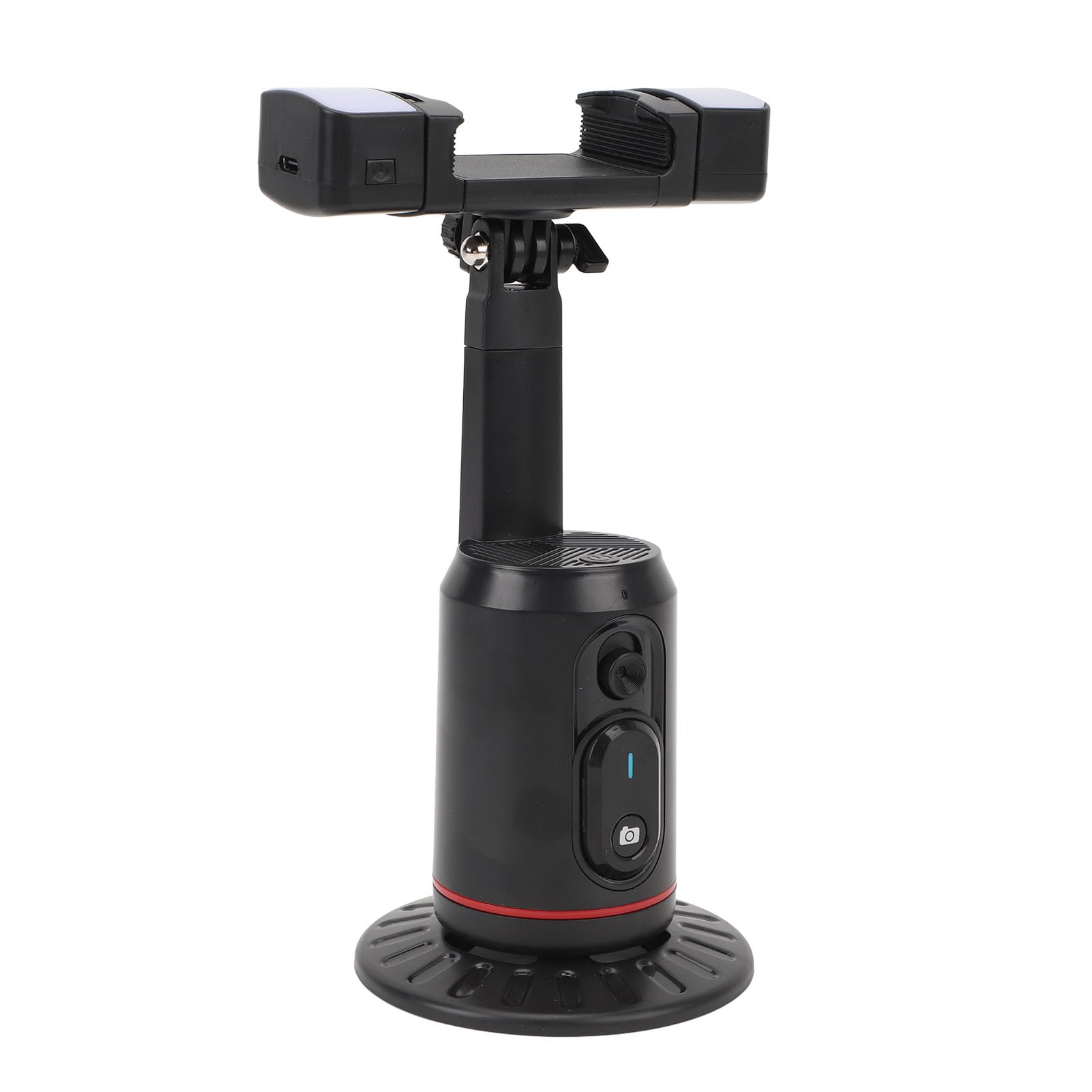 Supporto per Telefono con Localizzazione Automatica, Supporto | Supporto per telefono intelligente in movimento con 2 luci di riempimento, per Vlog in streaming live, supporto per