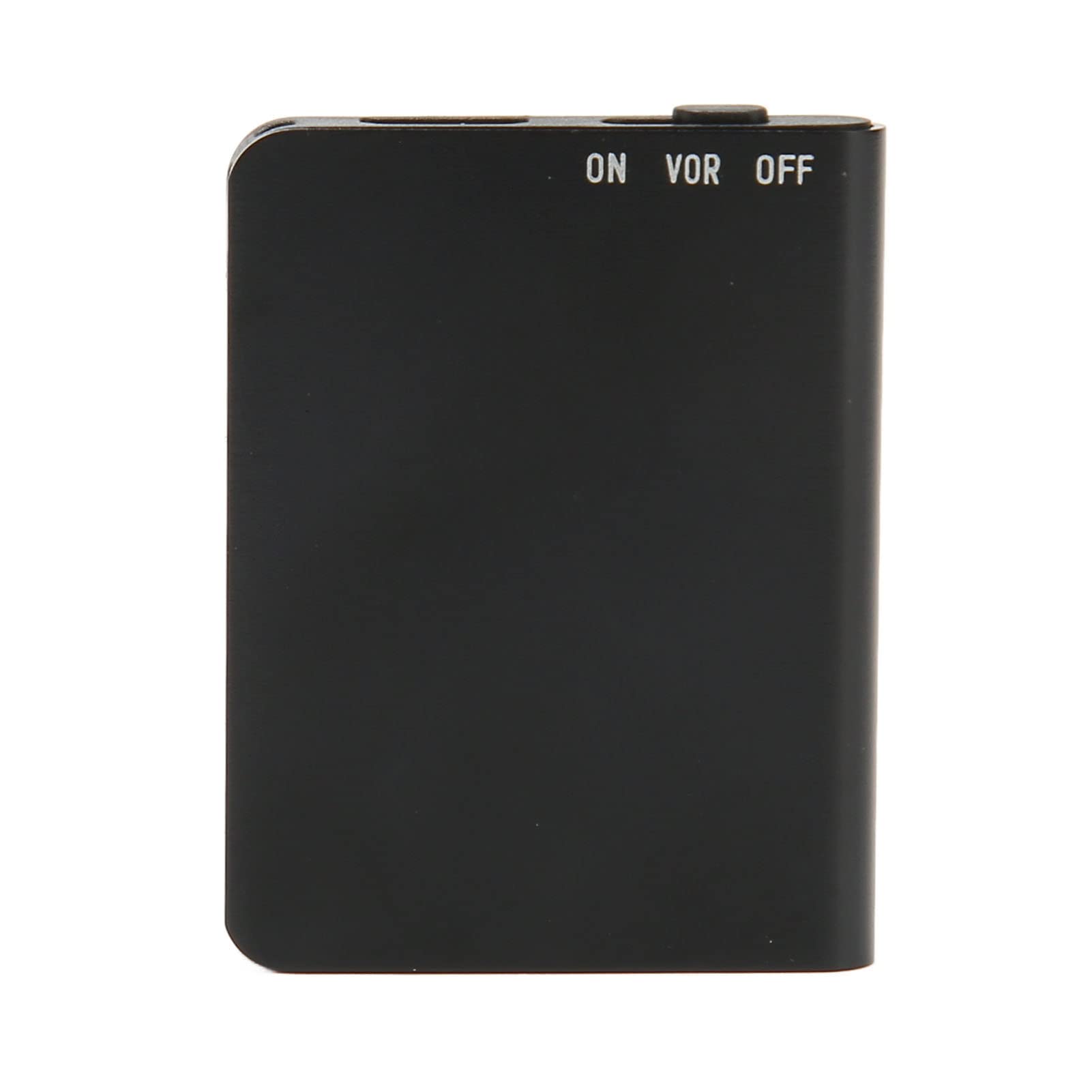 Grabadora de voz digital, reproductor de MP3, grabadora activada por voz, reducción de ruido HD, mini para clase para entrevistas para reuniones (inglés neutro, negro, 32 GB)