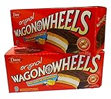 The Original Wagon Wheels - Chocolate Covered Marshmallow cookies - 9 count (2-pack)
