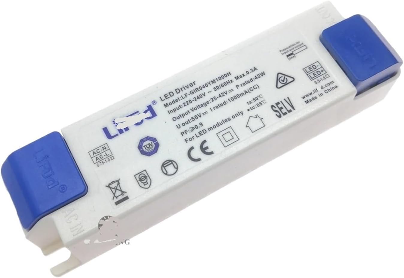 Amazon.com: QTSEGSEE LED Driver LF-GIR040YM 40W 800mA 850mA 900mA 950mA ...
