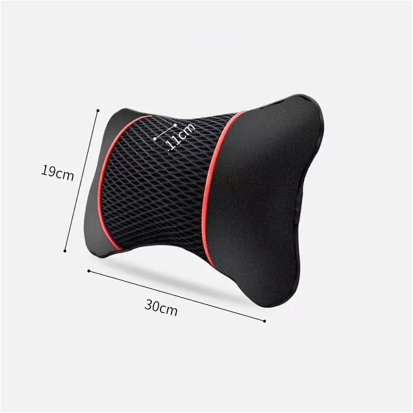 Car Pillow Reposacabezas universal para asiento coche, cojín protector cabeza Para memoria para el cuello, cuero sintético doble cara Lumbar Supports Cushion(2pcs Beige)