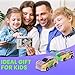 Hjhyqex 2-in-1 Transformation Dinosaur Car Toy - Magnetic Collision Robot Cars for Kids | Fun Collision Transformation Toy for Boys & Girls | Perfect Birthday & Christmas Party Gift
