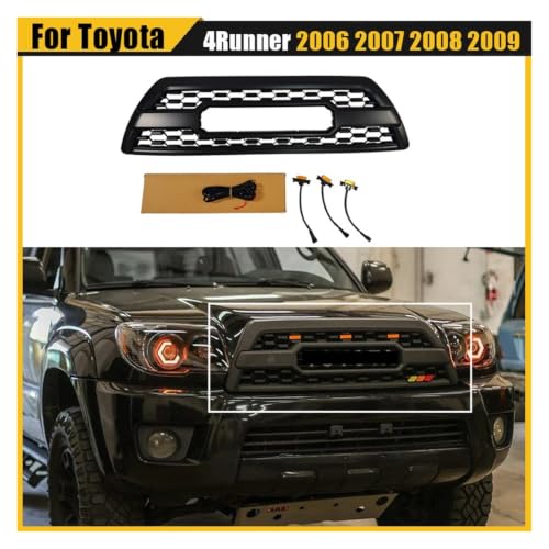 Grille de course avant pour 4Runner 2006-2009 style TRD Pro calandre noire