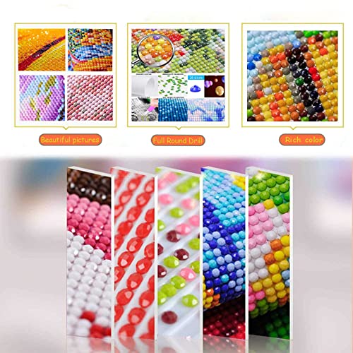 5D Diamond Painting Kits For Kids Beginners,Diy Cartoon 6 Pack Diamond Art For Kids,Full Drill Crystal Rhinestone Paint By Diamond Dots,Big Gem Arts And Crafts For Kids Ages 6-8-9-12 Girls 6X6Inch #TOP5