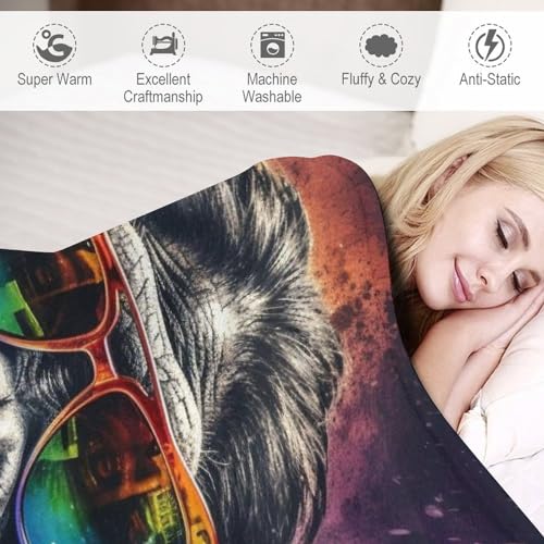 Couverture en gorille 3D toutes saisons plaid voyage