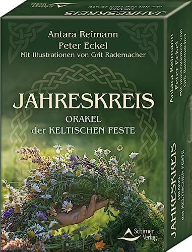 Jahreskreis - Orakel der keltischen Feste: - Set mit Buch und 48 Karten