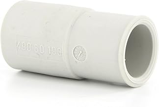 Universal Drain Hose Adapter, Reducing Siphon Connection 21mm to 19mm, Grey, Rubber, for Washing Machine and Dishwasher